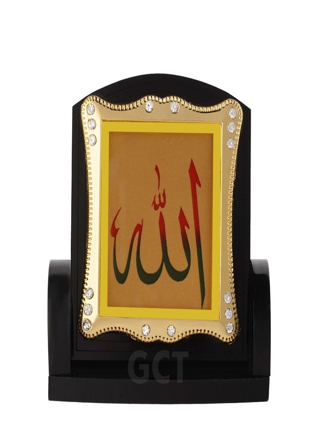 GCT Islam Religious Symbol Allah Car Temple (J003-12-A) Religious Acrylic Frame for Car Dashboard - Image 1